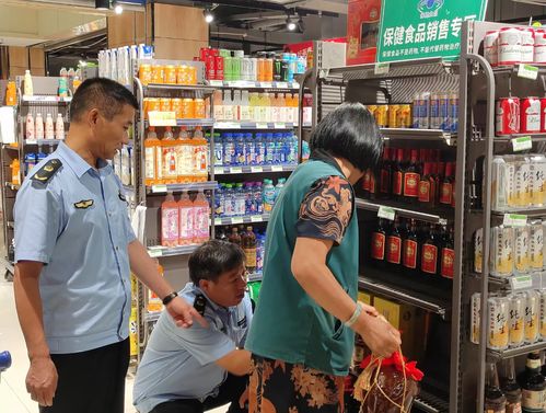 安徽省临泉县城东市场监管所三举措推进特殊食品专区专柜经营示范街区建设